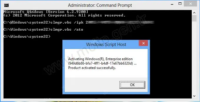 MAK ile Windows 8 Enterprise RTM Aktivasyonu